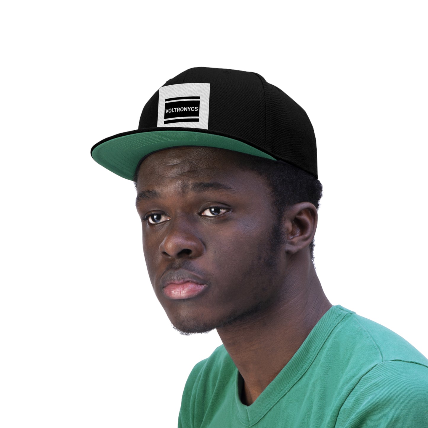 Unisex Flat Bill Hat